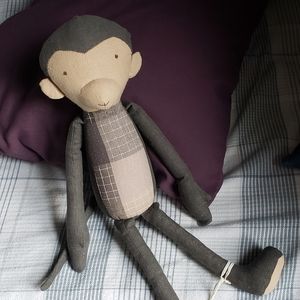 Maileg sweet stuffed monkey (14" top to toes)